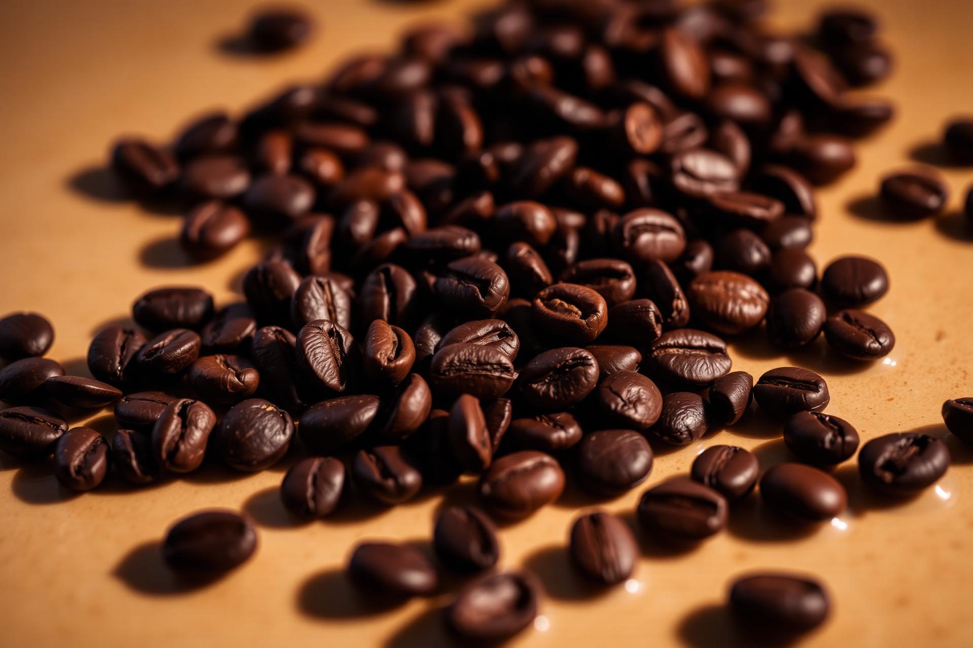 Freshly roasted coffee beans for Sioux Falls office coffee service by Chip N Dale Coffee Company